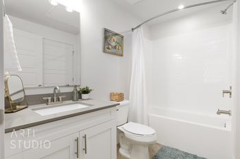 White bathroom